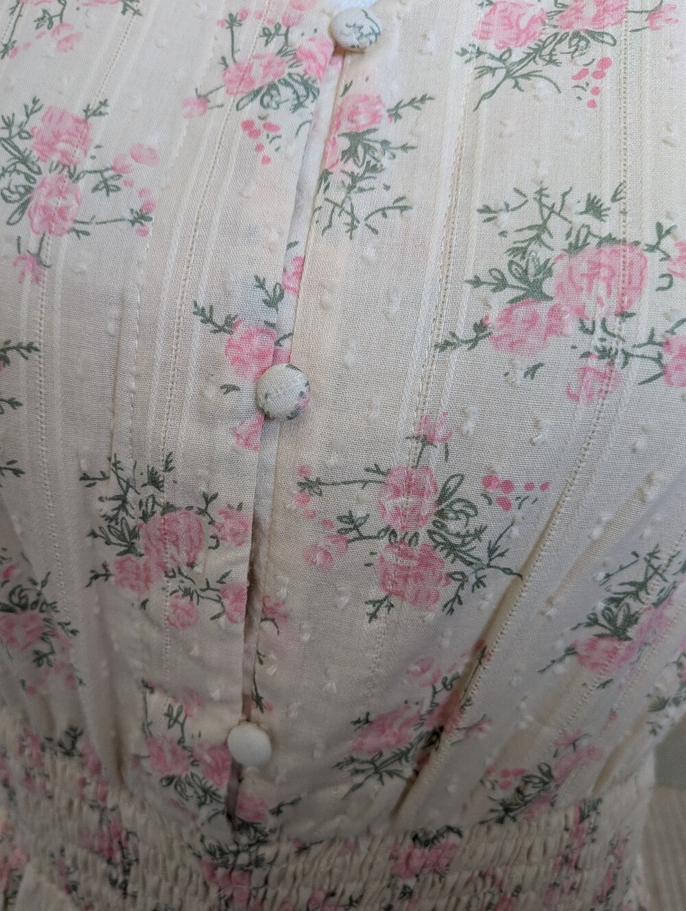 Inherit Co Florianna Floral Maxi Dress L XL Cottagecore Prairie Romantic NWT $89 - Picture 6 of 15